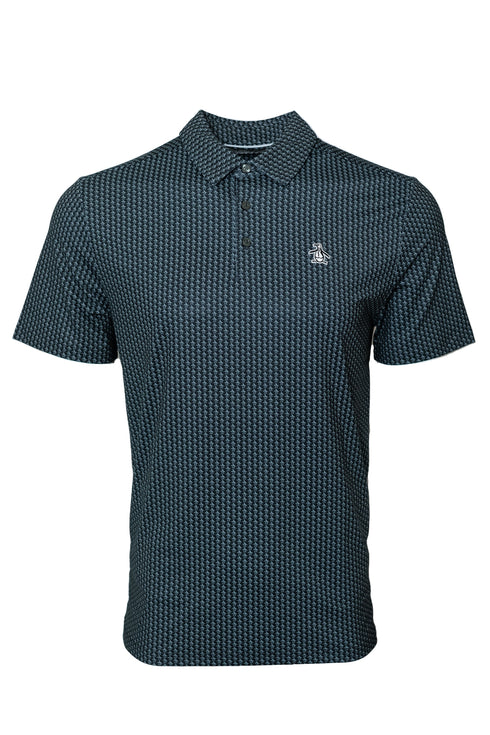 All Over Pete Printed Golf Polo