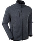 Heathered Performance Fleece Full Zip Golf Jacket
