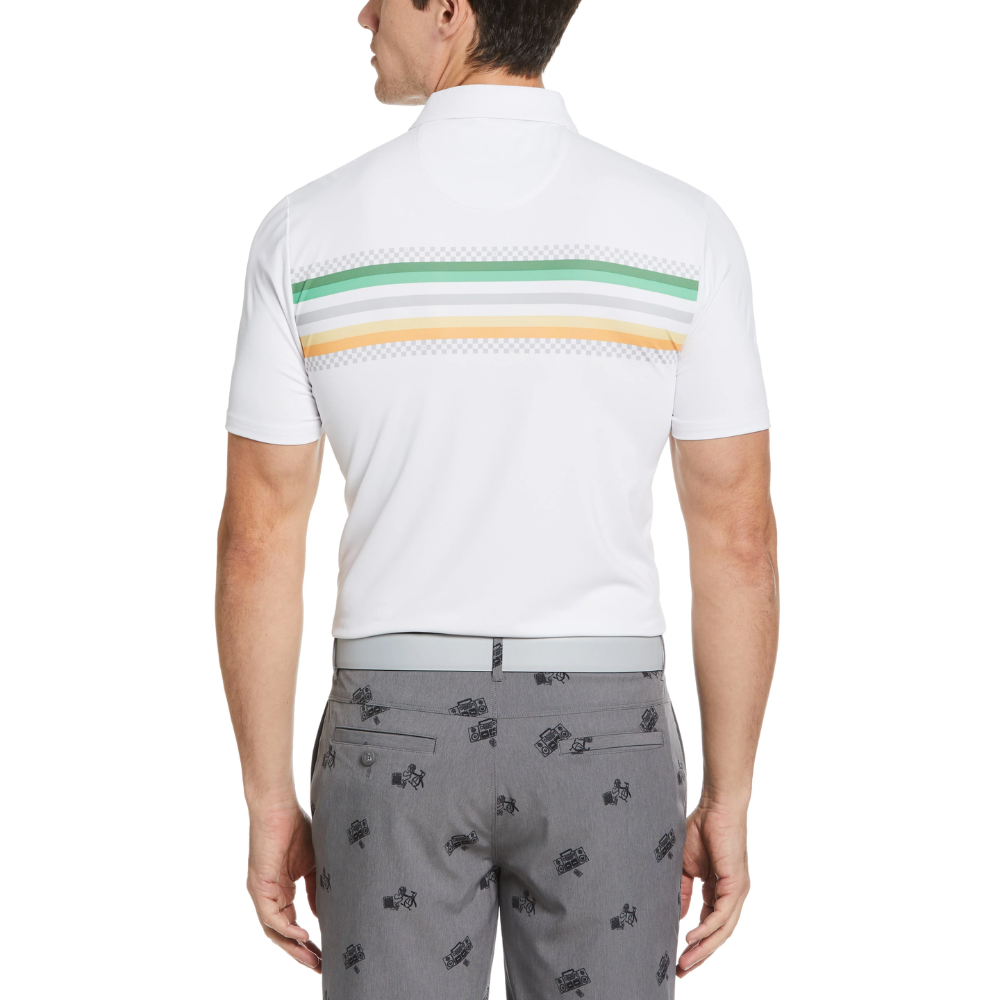 Floating Hotel Chest Stripe Golf Polo main image 1