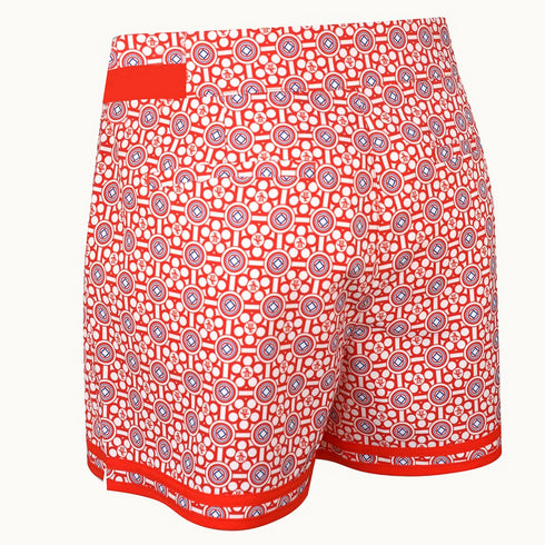 Geo Printed Woven Short