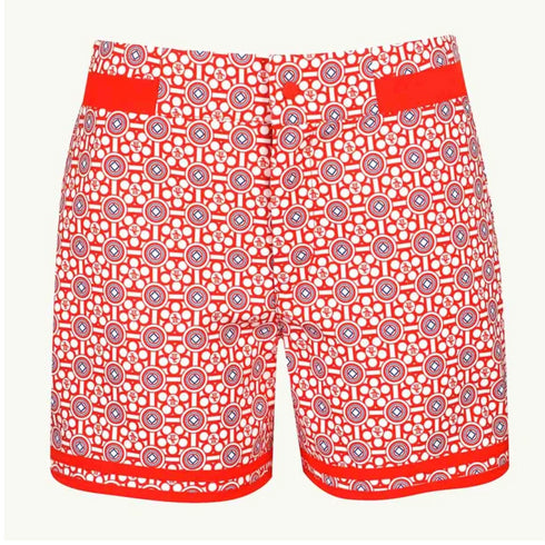 Geo Printed Woven Short