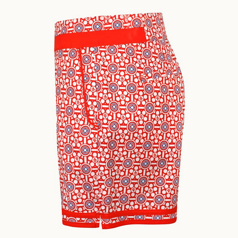 Geo Printed Woven Short
