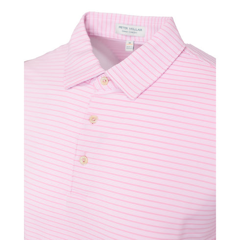 Heritage Performance Stripe Jersey Golf Polo