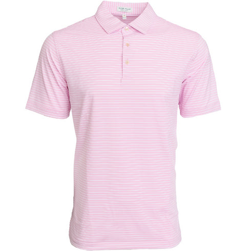 Heritage Performance Stripe Jersey Golf Polo
