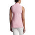 Banded Sport Mesh Solid Sleeveless Golf Polo