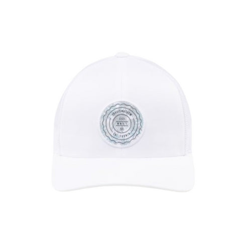 Patch Floral Mesh Snapback Golf Cap