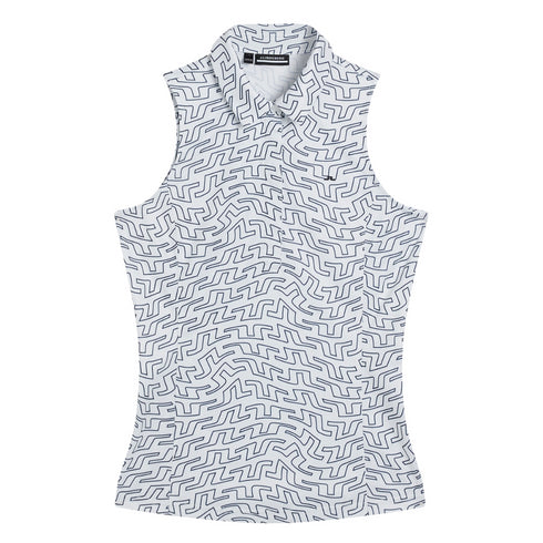 Dena Print Sleeveless Golf Top
