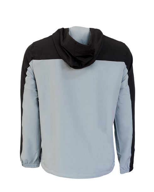 Color Block Wind Hooded Jacket
